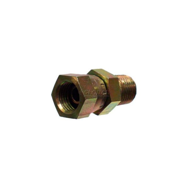 Apache Apache Hydraulic Adapter 39004350, 1/2" Male Pipe X 3/8" Female Pipe Swivel 39004350 - main